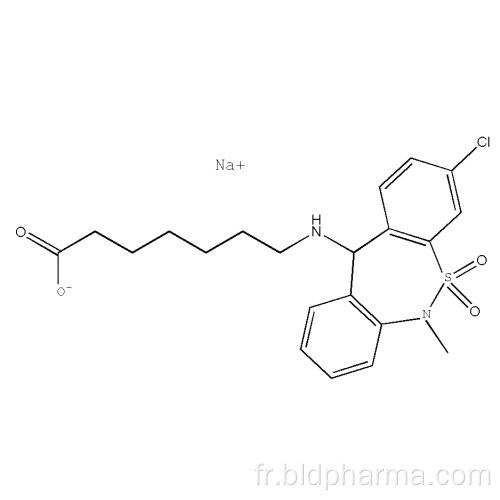 Tianeptine sodium sel CAS 30123-17-2